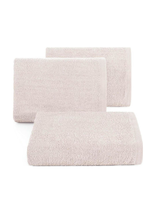 Eurofirany Face Towel Smooth 50x90cm Powdery Weight 400gsm