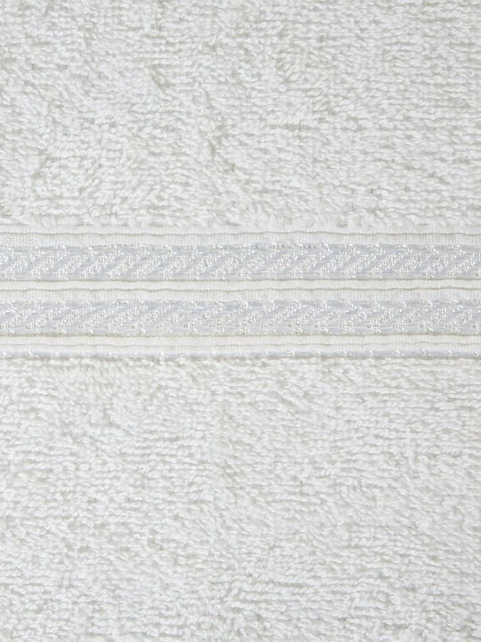 Eurofirany Gesichtstuch 50x90cm Weiß Gewicht 450gr/m²