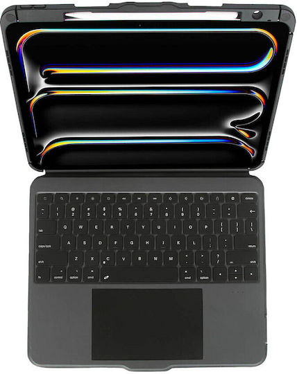 Targus Targus Versavu Keyboard Folio Trackpad Wireless Bluetooth 5.0 Qwerty Gb Black