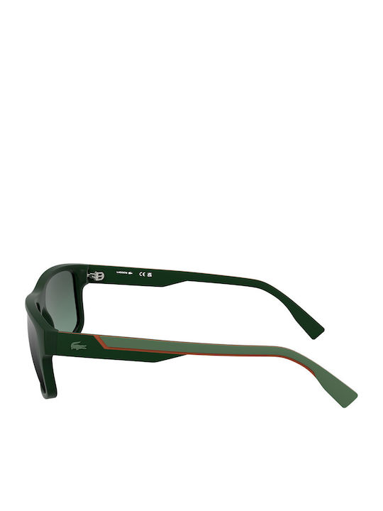 Lacoste Ochelari De Soare Verzi Cu Rama