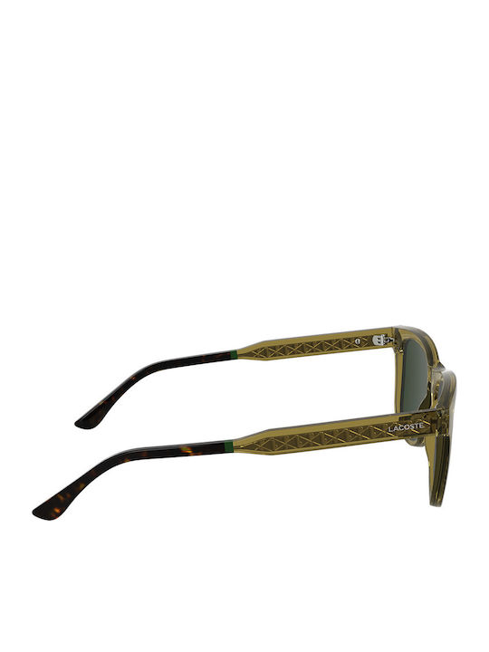 Lacoste Ochelari de Soare Pentru Bărbați cu Ramă Bej și Lentilă Bej L6060S-264
