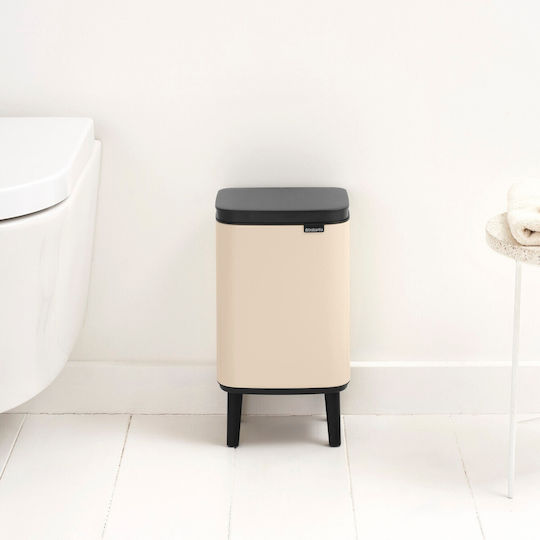 Brabantia Bo Small Hi Coș Mic De Baie Din Plastic 4L Bej