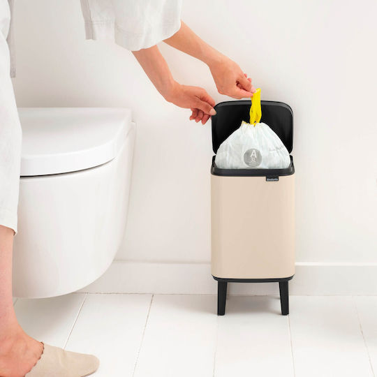 Brabantia Bo Small Hi Coș Mic De Baie Din Plastic 4L Bej