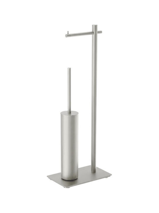 Imex Inox Четка За Тоалетна За Баня Сребриста