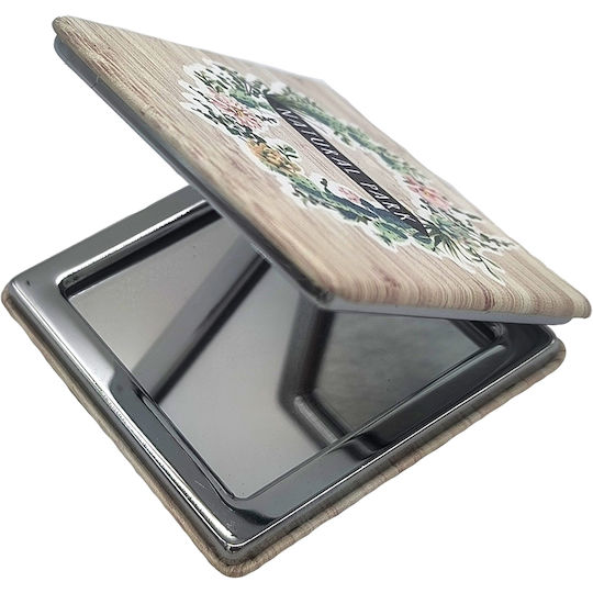Gift-Me Makeup Mirror Purse 6x6cm Multicolour