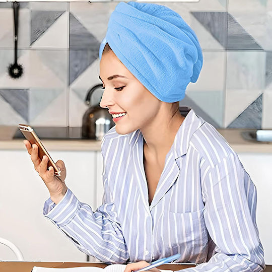 Large Quick-dry Microfiber Hair Drying Turban Towel
