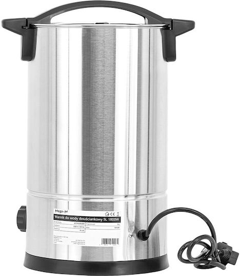 Mega-M Professioneller Buffet Wasserkocher mit 5l Kapazität 1.8kW
