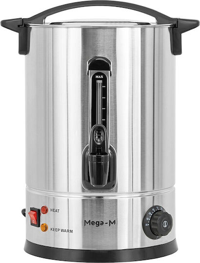 Mega-M Професионален Буфетен Чайник За Вода С Капацитет 10л 1.8кW