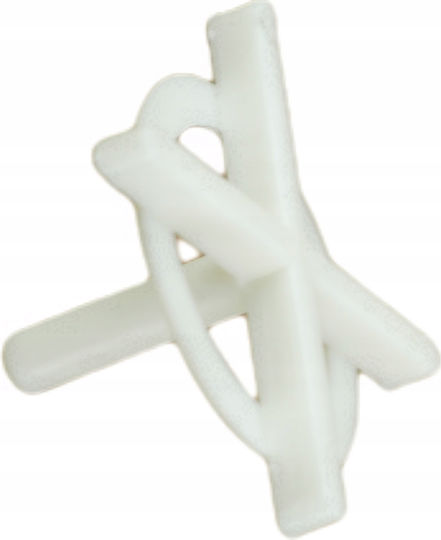 Cross-shaped Paper Clips 2.0mm Loop