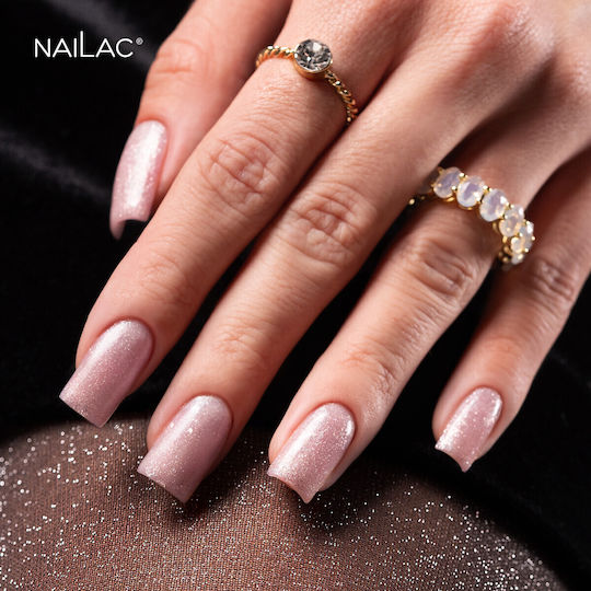 Rose Rubber Base Nailac 7ml