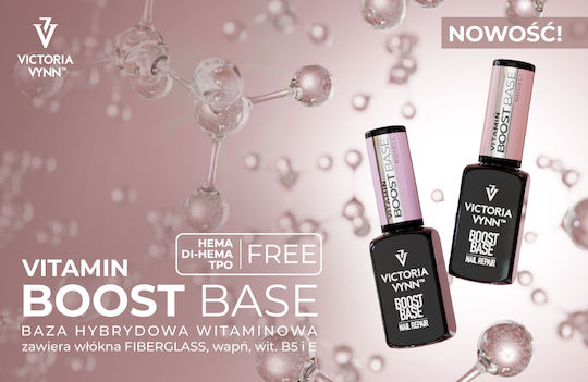 Victoria Vynn Boost Base Nudell Hybrid Base Vitamins 15 Ml