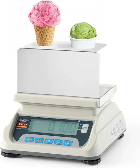 Ice Cream Portion Measuring Scale M Rs232 Lcd Legalization 20g 6kg 2g