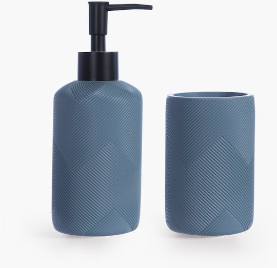 Nef-Nef Homeware Ποτηροθήκη Jenta Denim Μπλε