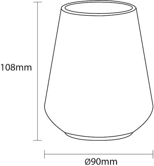 Sealskin Conical Tisch Getränkehalter Porzellan Grün