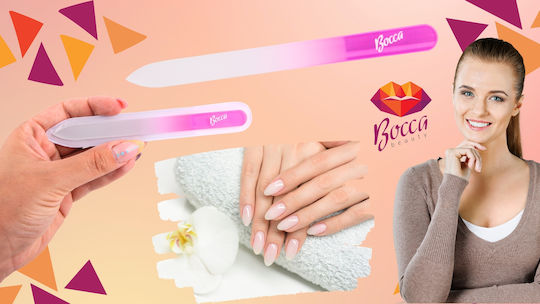 14cm Doppelseitige Glas Nagelfeile Maniküre