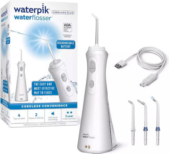 Waterpik Безжичен Plus Water Flosser Бял