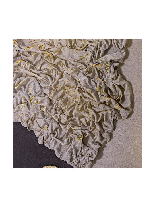 Painting Canvas Fylliana Fl25212 White-Gold-Black 102x102cm