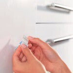 Tesa 58811-00000-20 Hangers with Sticker Transparent 2 Pieces