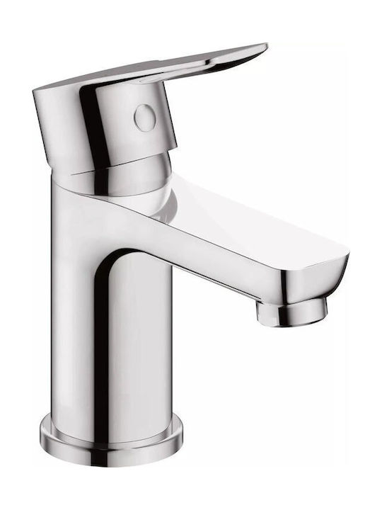 Duravit Αναμεικτική Μπαταρία Νιπτήρα Ασημί