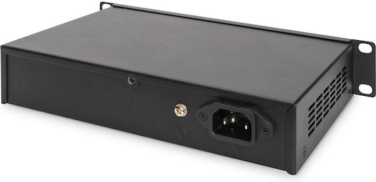 Digitus DN-80115-1 Unverwalteter L2 PoE Schalter mit 16 Gigabit (1Gbps) Ethernet-Ports