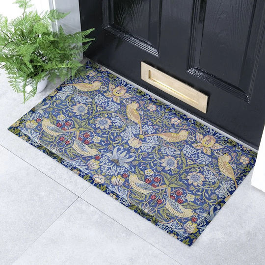 Artsy Mats Πατάκι Εισόδου William Morris Strawberry Thief Κόκκινο 70x40εκ. DMW-STRAWBERRYTHIEF-7040 Κόκκινα