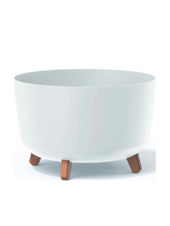 Iliadis Plant Pot Plastic White