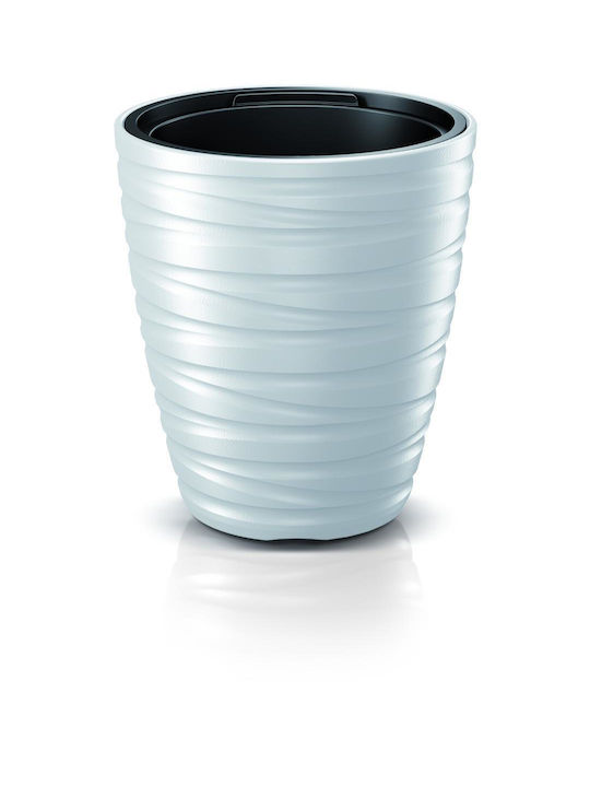Prosperplast Maze Flower Pot White