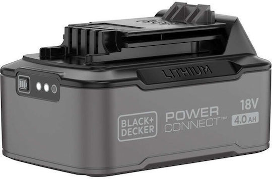 Black Decker Lithium Ion Battery 18v Powerconnect 4.0ah #bdl4018s