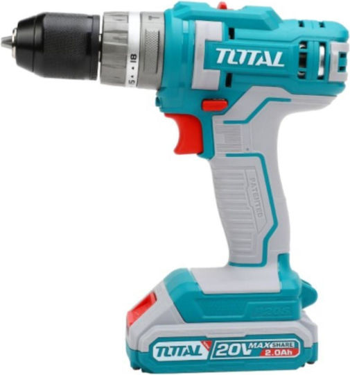 Total TIDLI201452E Κρουστικό Δραπανοκατσάβιδο Μπαταρίας 20V 2x2Ah