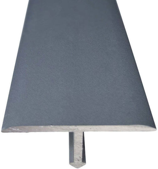 T-Form Streifen 25mm Silber Matt 0.9m Verschiedene Bodenteile