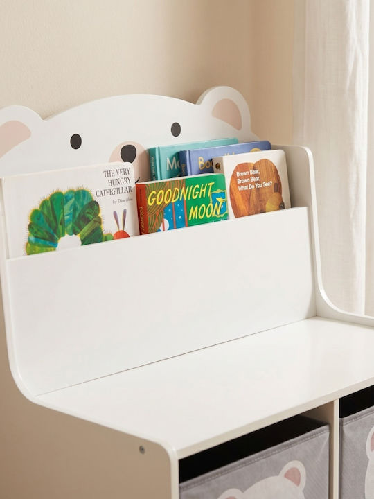 U-Grow Sistem de depozitare a jucăriilor Alb 60x42x61.5cm