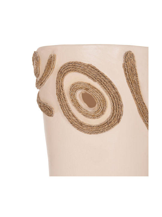 Decorative Vase Ceramic Orange