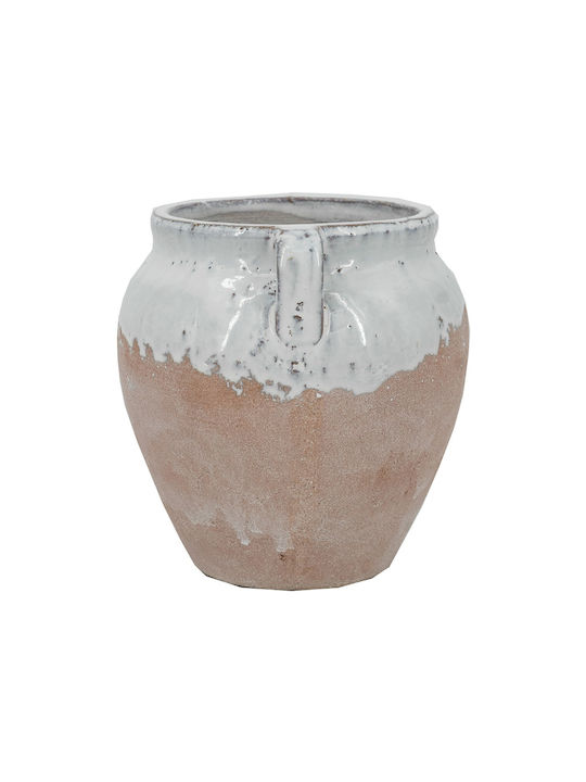Artekko Decorative Ceramic Vase Candia Orange 19x19xH20cm
