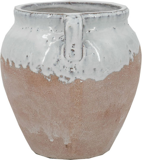 Artekko Decorative Ceramic Vase Candia Orange 19x19xH20cm