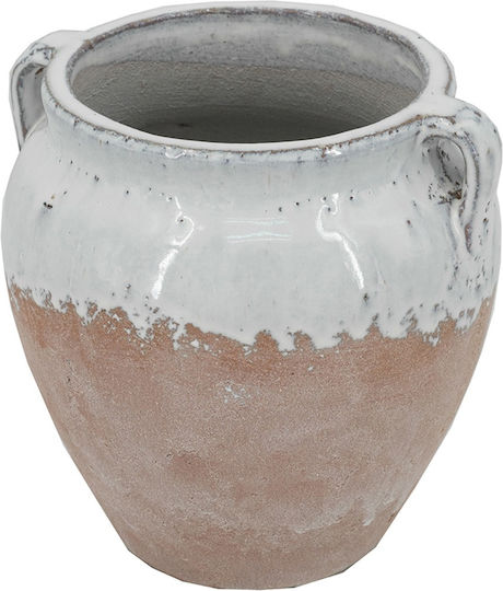 Artekko Ceramic Vase Candia Orange 19x19xH20cm