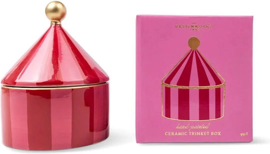 Desingworks Ceramic Trinket Box Pink Tbwc-1001