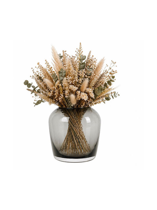 Blomus Vază Decorativă Sticlă Leta Sm Smoke 15x15x15cm 1buc