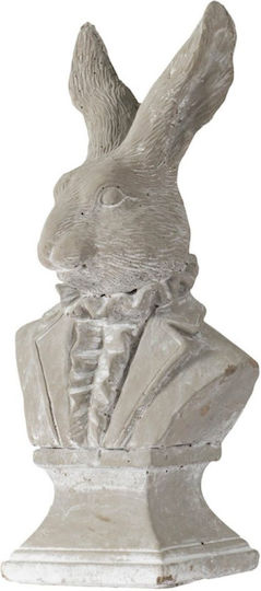 Decorative Rabbit Made of Concrete Cement 14x9.5x29cm