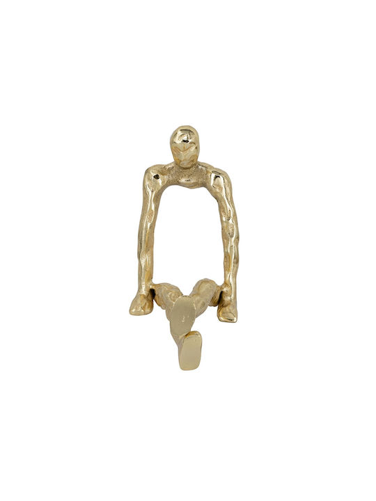 Artekko Decorative Figure Metal Figurine 21x12x22cm
