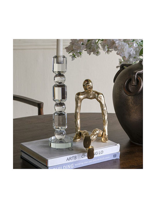 Artekko Decorative Figure Metal Figurine 21x12x22cm