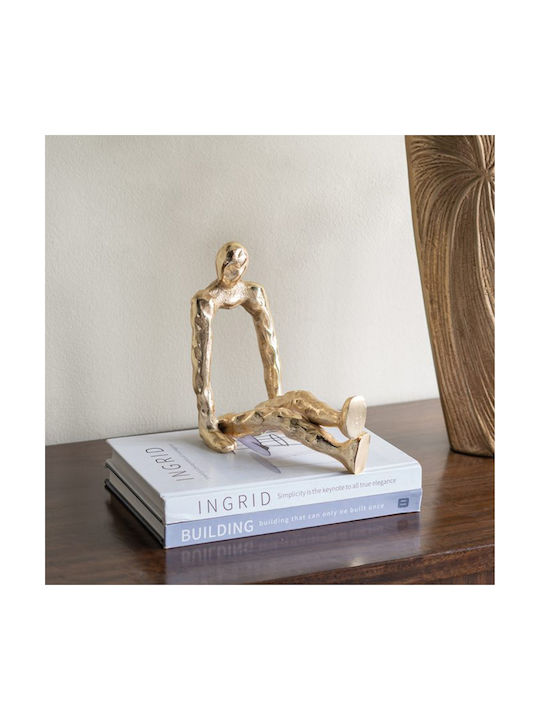 Artekko Decorative Figure Metal Figurine 21x12x22cm