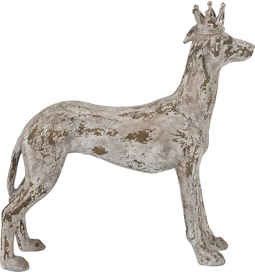 Artekko Διακοσμητικό Σκυλάκι Πολυρητίνης Animal 41.3x12.5x43.2cm