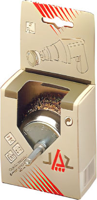 Jaz BTE9168 Wire Brush Bell for Drill 50mm