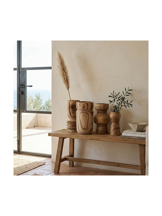 InTheBox Decorative Vase Brown 16x16x34cm