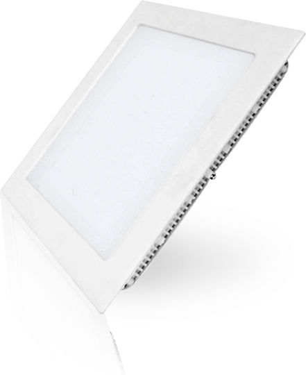 Fos me Χωνευτό LED Panel 18W 22.5x22.5εκ. Fos me Χωνευτό LED Panel 18W 22.5x22.5εκ.