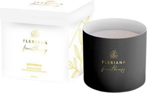 Fleriana Αρωματικό Κερί σε Βάζο με Άρωμα Euphoria 235gr