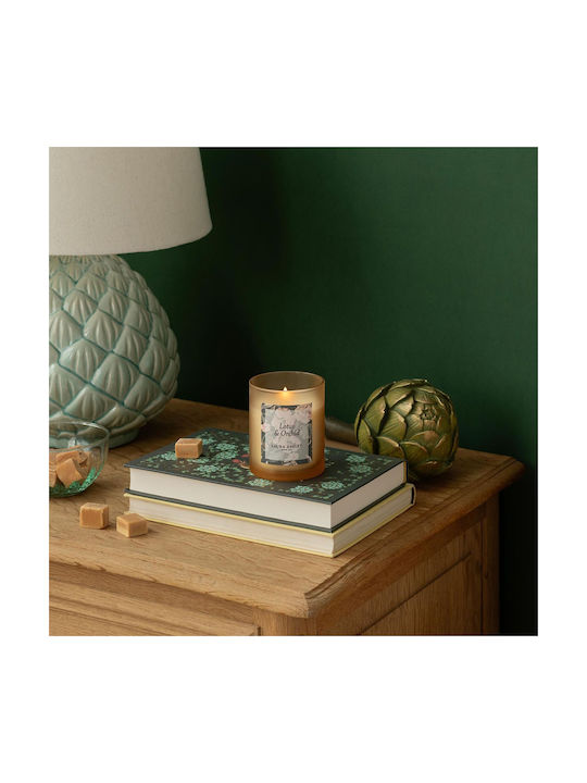 Laura Ashley Aromatisches Soja-Kerze im Gefäß mit Lotus & Orchidee Parfüm 200gr
