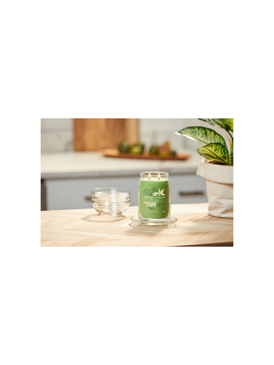 Yankee Candle Aromatic Candle Vanilla Lime in Jar with Vanilla Perfume 567g