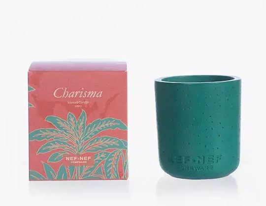 Nef-Nef Homeware Aromatisch Kerze Charisma in Gefäß Koralle 220gr