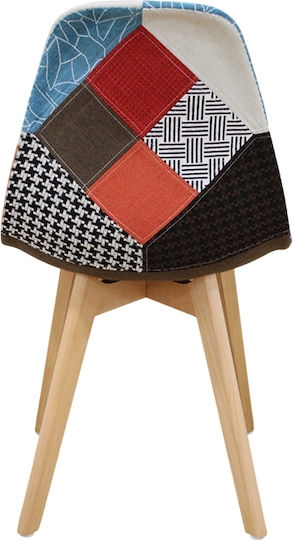 Stühle Speisesaal Mehrfarbig 1Stück 65x63x47cm
